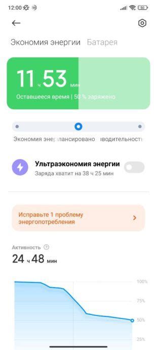 Базовые методы оценки емкости батареи на Android Realme