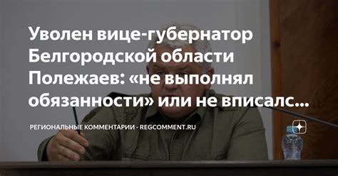 Вице-губернатор: предназначение и обязанности