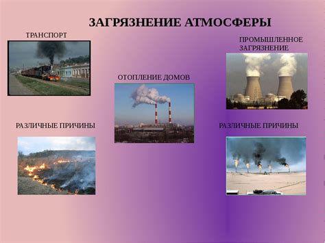 Влияние загрязнения атмосферы на характеристику окраски небосвода