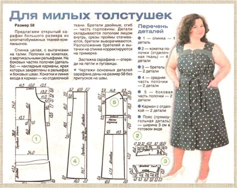 Возможность изменения размера платьев и сарафанов из синтетического материала