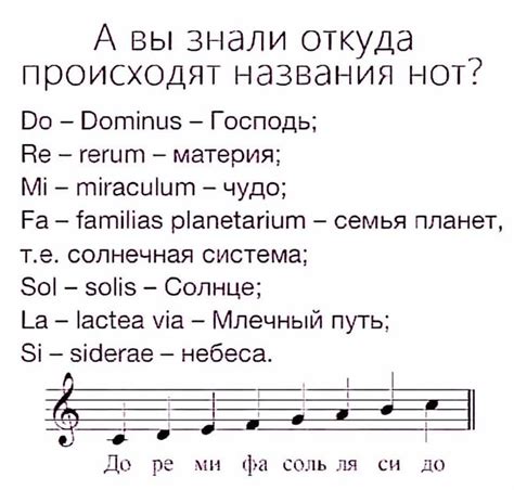 Импорт и применение музыкальных нот