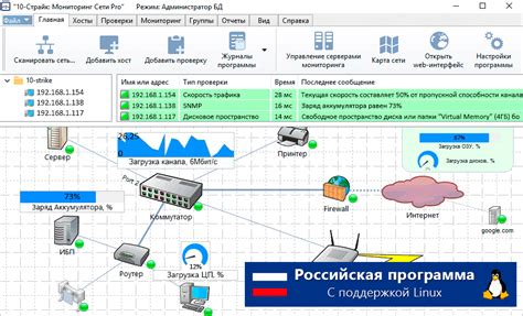 Мониторинг и диагностика работы сети