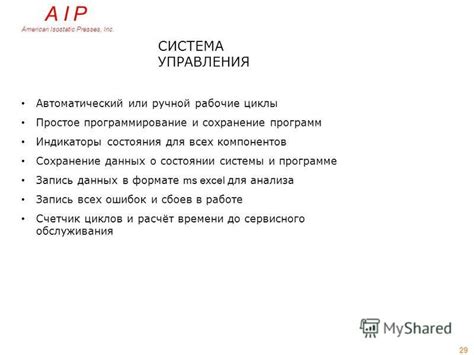Мониторинг и запись данных о нагреве компонентов