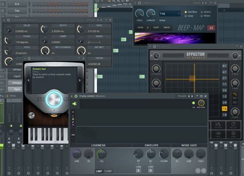 Откройте управляющий модуль для дополнительных функций в программе FL Studio 20