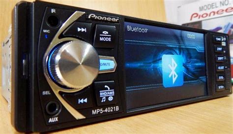 Подключение и использование блютуз-устройств на магнитоле Pioneer DEH 2000R