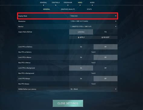Поиск игр, предлагающих полноэкранный режим отображения