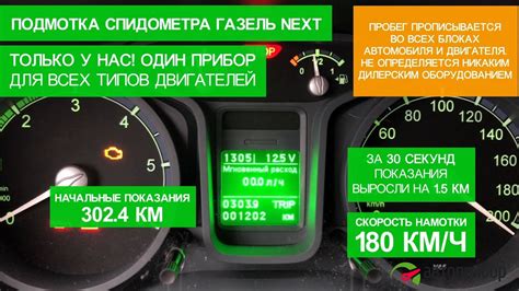Причины, по которым может возникнуть потребность выключить счетчик пробега автомобиля Газель Некст