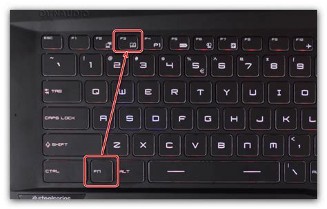 Работа с кнопками управления курсором на ноутбуке Lenovo IdeaPad S145
