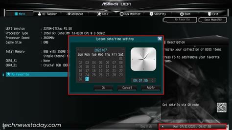 Способы доступа к настройкам BIOS на материнских платах ASRock: подробное руководство
