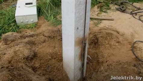 Установка временного заземления для обеспечения безопасности