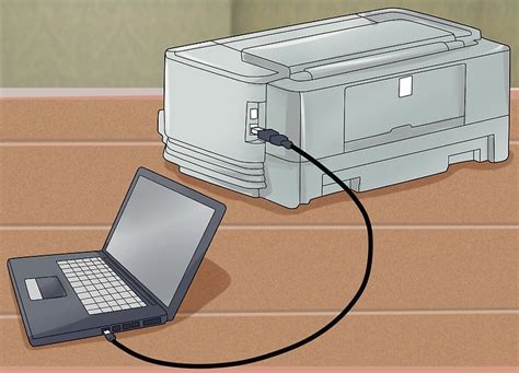  Установка соединения между принтером и компьютером с помощью интерфейса USB 